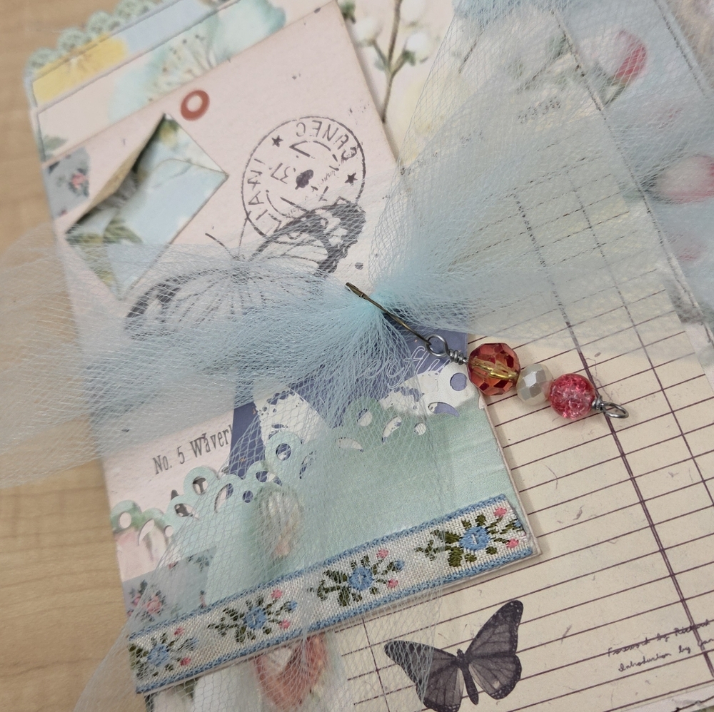 Handmade Wallpaper Print Inspired Digitals | TAB Binded JUNK JOURNAL - Picture 4 of 16
